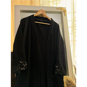 Abaya islamique pour femmes, longue, fabriquée en usine, vente en gros, hijab, vente chaude, haute qualité - Product Image 5