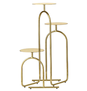 <b>Classic</b> Indian Metal Flower Pots Planters Stand Custom made Planter Stand Custom Logo for Home Hotel Restaurant Decor - Product Image 1