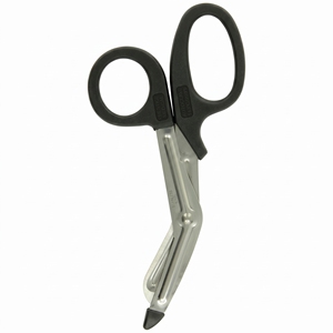 Tijeras para vendajes de acero inoxidable con mango negro, calidad premium, certificación CE, tamaños personalizados, instrumentos quirúrgicos Clase I - Product Image 3