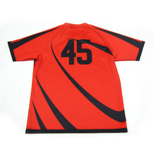Camiseta de Rugby para Hombre, Estampada, Transpirable, Ecológica, Antiarrugas, Ligera, de Alta Calidad, 100% Poliéster, Diseño Personalizado, Ropa Deportiva - Product Image 5