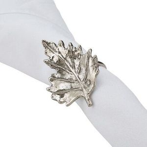 Creative Aluminum Napkin Rings Stylish <b>Table</b> Decor Accessories for Wedding <b>Party</b> and Anniversary Celebration - Product Image 1