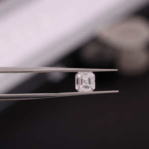 0.65 Ct F Color IF Clarity ASSCHER Lab Cultivated <b>Diamond</b> Loose <b>Diamond</b> HPHT IGI Checked for Engagement <b>Rings</b> Export Quality - Product Image 2