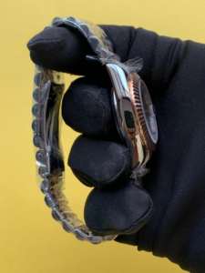 BOJ Plain R.O.L.E.X.57 36mm Two Tone Stainless Steel Mechanical Automatic Analog <b>Wrist</b> <b>Watch</b> For Women At Low Price Hot Sale - Product Image 2