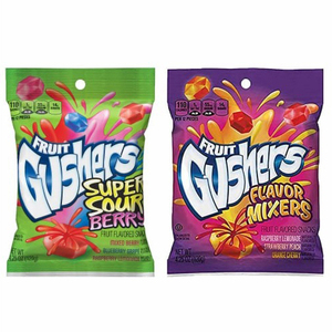 Fruit Gushers Variety Pack Strawberry Splash/Tropical Flavors FRUIT GUSHERS TROPICAL FLAVORS 1 BOX (6 POUCHES) - Product Image 5