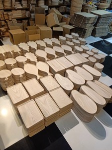 Plateau de service en bois moderne et écologique, organisateur de table basse créatif, support d'accessoires d'hôtel exquis, bleu – Vente chaude - Product Image 6