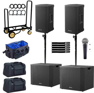 Altavoces Activos de 10 Pulgadas de Calidad DJ XPRS102 con Paquete Doble de Subwoofer de 18 Pulgadas - Product Image 5
