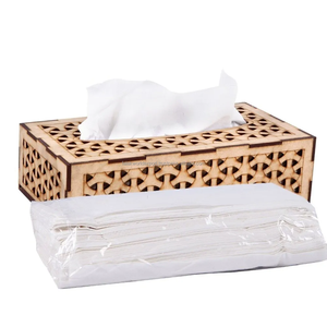 Boîte porte-serviettes en bois classique de Falak World Export pour bureau à domicile Restaurant et hôtel distributeur de mouchoirs en bois emballage en Carton - Product Image 4