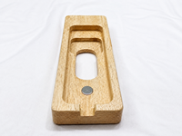 Support de télécommande Apple TV en bois écologique durable, magnétique, en noyer, fait main, organiseur de télécommande