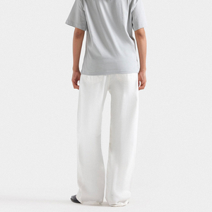Pantalon large taille haute pour femme, élégant, idéal pour le bureau et les occasions décontractées, en gros, forte demande - Product Image 4