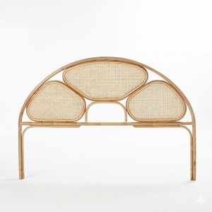 แผ่นรองหัวทำจากหวายธรรมชาติหัวเตียงสำหรับห้องนอน - Product Image 5