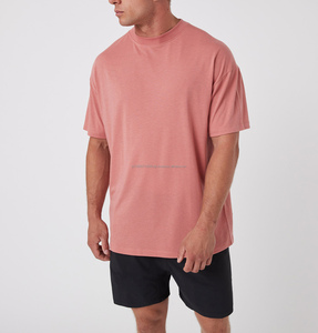 T-shirt Premium 240 GSM Heavyweight Drop Shoulder | T-shirt Streetwear surdimensionné vierge personnalisé pour hommes - Product Image 1