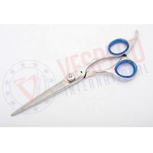 Outil professionnel de beauté pointu de ciseaux de cheveux de lame droite d'acier inoxydable pour la coupe de cheveux - Product Image 1