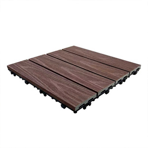 Dalles de <span class=keywords><strong>terrasse</strong></span> WPC contemporaines à emboîter, économiques, en composite bois-plastique, pour balcon, jardin, <span class=keywords><strong>terrasse</strong></span> extérieure, à assembler soi-même - Product Image 2