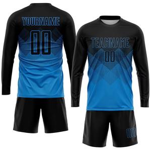 เสื้อฟุตบอลแบบสั่งทำพิเศษ Five B Wholesale พร้อมดีไซน์และสีสันตามต้องการ ผลิตจากผ้าสแปนเด็กซ์/โพลีเอสเตอร์ ระบายอากาศได้ดี แห้งเร็ว - Product Image 3