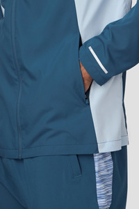 Ensemble coupe-vent à capuche de qualité supérieure pour hommes, sweat à capuche léger à fermeture éclair avec short assorti pour la course, la randonnée et les activités de plein air, ensemble de vêtements de sport pour hommes - Product Image 4