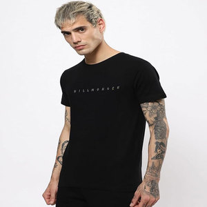 Camisetas Deportivas Lisas al por Mayor con Logotipo Personalizado, Camisetas de Hombre con Estampado Personalizado, Camisetas Holgadas con Hombros Descubiertos, Camisetas de Verano de Algodón con Cuello Redondo para Hombre 2022 - Product Image 3