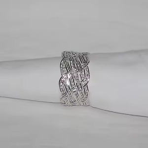 ที่ใส่ผ้าเช็ดปากโลหะสไตล์ร่วมสมัย อุปกรณ์เสริมสำหรับโต๊ะอาหารระดับพรีเมียมสำหรับงานเลี้ยงสังสรรค์ - Product Image 2
