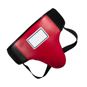 ราคาขายส่ง RTS ชุดป้องกันขาหนีบหนัง PU นุ่ม คุณภาพสูง สำหรับกีฬามวยและ MMA รุ่นขายดี AI-GG-02 - Product Image 5