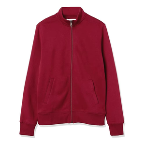 Sweat-shirt à fermeture éclair intégrale pour homme, couleur unie, fermeture éclair carrée, taille XL, sweats à capuche et sweat-shirts pour homme - Product Image 4