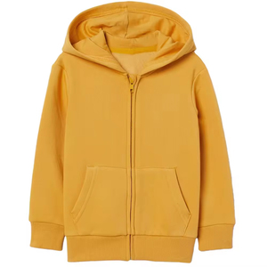 Wholesale hoodie jacket cotton blend zip hoodie casual hoodie Private Label Production - Product Image 4