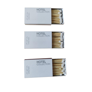 Promotional Eco Friendly Water Resistant <b>Matches</b> Splints 112x26x9mm Long Slim Matchbox Wooden Matchsticks Printing Custom - Product Image 3