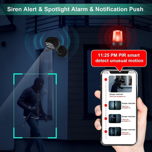 Mini caméra WiFi discrète 1080P HD, caméra de surveillance cachée pour nounou, sécurité intérieure, audio, vision nocturne, moniteur IP intelligent sans fil pour la maison - Product Image 2