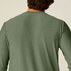 Camiseta de Yoga para Hombre de Color Sólido, Diseño Moderno, Ropa Casual de Verano, Top de Yoga para Hombre, Superventas - Product Image 4