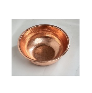 Bols de pédicure en cuivre à prix abordable, forme ronde, en métal, autocollants personnalisés, toutes saisons, usage intérieur - Product Image 3