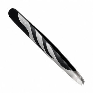 Pince à épiler pour sourcils à pointe fine en acier inoxydable, design moderne, outil de toilettage de précision durable - Product Image 2