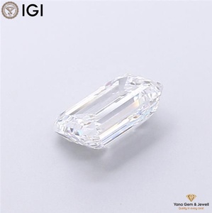 เพชรทรงเหลี่ยมมรกต CVD Lab Grown น้ำหนัก 1.00 กะรัต พร้อมใบรับรอง IGI สี D ความสะอาด VVS1 สำหรับเครื่องประดับชิ้นเด่นที่น่าทึ่ง - Product Image 3