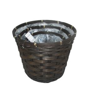 Offres Spéciales : Pots de Plantes Vintage en Bambou, Paniers de Jardinage Rustiques en Bambou Tressé, Jardinières en Osier pour Fleurs - Product Image 6