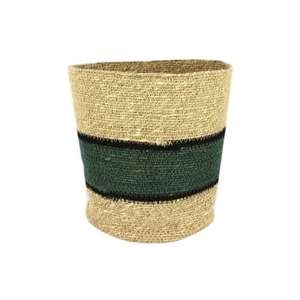 Cesta de Almacenamiento Tejida a Mano con Asas Resistentes – Cesta de Yute Sostenible para Organizar Ropa, Juguetes y Artículos del Hogar - Product Image 3