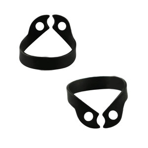 Pinzas Dentales Brinker Recubiertas Premium, Diques de Goma, 6 Retractores de Tejido Universales, Aislamiento, Agarre Preciso, Duraderas - Product Image 5