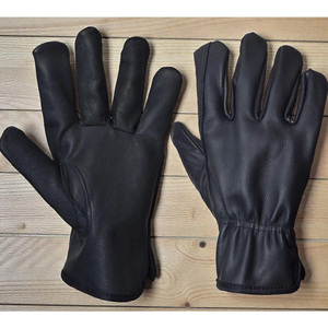 Gants de conduite en cuir véritable pour hommes, gants de conduite de voiture perforés faits à la main de qualité supérieure avec sangle de poignet réglable - Product Image 5