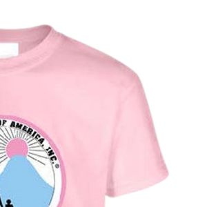 Camiseta rosa de manga corta con cuello redondo para niños pequeños, camiseta informal para el día a día, ropa cómoda para el colegio y el uso diario para niños pequeños - Product Image 5