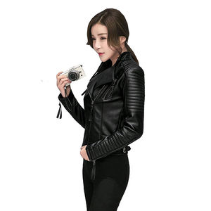 Ventes en gros de vestes en cuir pour femmes, nouvelle arrivée, prix bas, haute qualité, design personnalisé, vestes en cuir tendance pour femmes en vente - Product Image 4