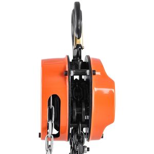 3 Ton Manual Chain <b>Hoist</b> with 6600 Lbs Capacity G80 Galvanized Chain 10 ft Lifting Height Heavy Duty Upgrade to 1 Ton Capacity - Product Image 2