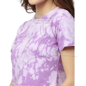 Camisetas cortas personalizadas de alta calidad al por mayor para mujer, color rojo, con servicio personalizado OEM ODM, camiseta corta transpirable. - Product Image 6