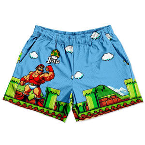 2026 Hot Selling Style <b>Shorts</b> Men High Quality <b>Super</b> Sublimation With Pocket Mesh <b>Short</b> Big and Tall Sizes Mesh <b>Shorts</b> - Product Image 1