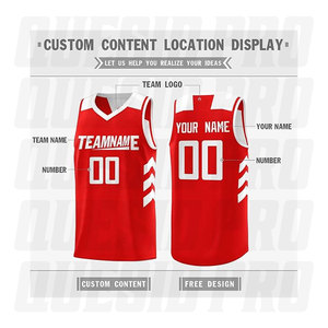 Maillot de basket sans manches grande taille, coupe athlétique, personnalisable avec nom d'équipe, nom et numéro, vêtements de sport - Product Image 3