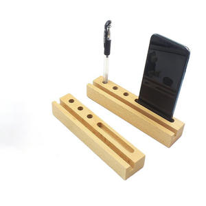 Support à stylos en bois de qualité supérieure pour organiser stylos, crayons, ciseaux et autres accessoires de bureau - Product Image 4
