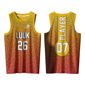 Conjuntos de Uniformes de Baloncesto para Hombre, Personalizados con Nombre de Equipo, Logotipo Digital Impreso en la Parte Delantera, Malla de Spandex/Poliéster, Transpirables y que Absorben la Humedad - Product Image 6