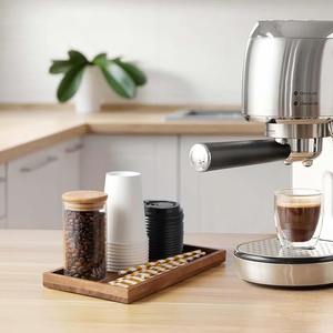 Bandeja de Baño Moderna y Lujosa de Acero Inoxidable, Cuadrada, para Organización de la Encimera de la Sala de Estar, Almacenamiento de Bebidas y Jabón - Product Image 2