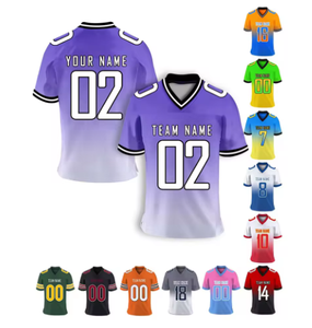 Camiseta de fútbol personalizada para equipo, catorce colores, nombre y número personalizados gratuitos, camiseta de manga corta a juego con el equipo, camiseta de fútbol - Product Image 1