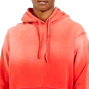 Sweat-shirts à capuche pour homme Premium Hiver, effet délavé, motif uni, coupe confortable, polaire durable, respirant, design élégant 2026 avec OEM - Product Image 4