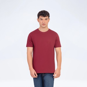 เสื้อยืดคอกลมแขนสั้นผ้าเจอร์ซีย์คอตตอน 100% สำหรับผู้ชาย บริการสั่งทำพิเศษ พิมพ์ลายดิจิทัลที่หน้า โลโก้ดีไซน์โอเวอร์ไซส์ ระบายอากาศได้ดี - Product Image 1