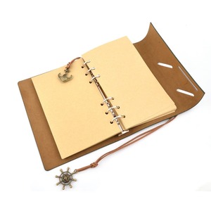 Office School Student PU Cover Drawstring Closure Gift <b>Notepad</b> Dark Green - Product Image 3