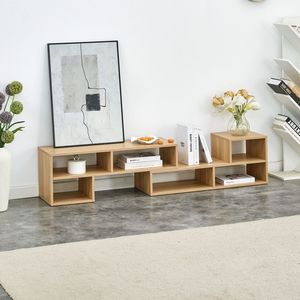 2 pezzi a forma di L cubo TV Stand gratuito combinazione di intrattenimento supporto supporto supporto aperto libreria di stoccaggio per Living Stand - Product Image 2