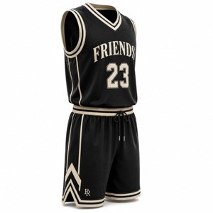 Maillots de basket-ball unisexes respirants à séchage rapide, grande taille, en polyester, pour adultes, entraînement sportif, prix le plus bas - Product Image 4