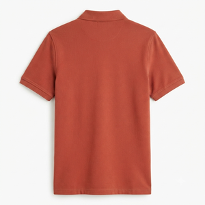 Custom Mens 100% Cotton Golf <b>Polo</b> Shirt Short Sleeve Knitted Breathable Casual Embroidered Logo OEM ODM Wholesale Manufacturer - Product Image 2
